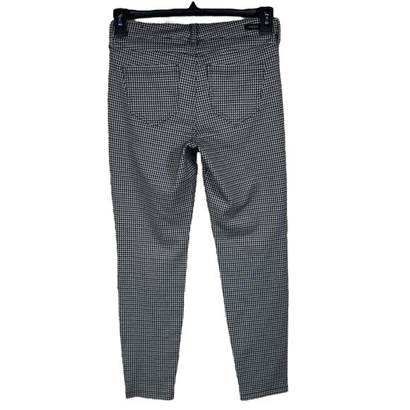 Liverpool SZ 4/27 Skinny Leg Pants Houndstooth Stretch Mid-Rise Zip-Fly Pockets - Picture 4 of 11
